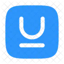 Text Underline Cross Underline Underline Text Icon