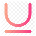 Text Underline Underline Text Icon
