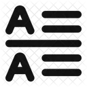 Text Vertical Alignment Text Vertical Alignment Vertical Alignment Icon