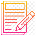 Text Writing  Symbol
