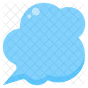 Textblase Chatten Text Symbol