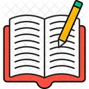 Textbook Knowledge Studying Icon