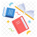 Textbooks Educational Texts School Books Icon