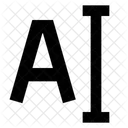 Texte Editer Renommer Icône