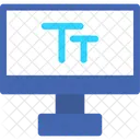 Texte Edition Document Icône