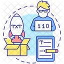 Texteditoren  Symbol