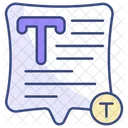 Textfeld  Symbol