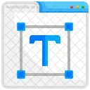 Textfeld Textwerkzeug Text Symbol