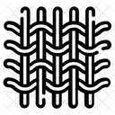 Textile Pattern Fabric Pattern Fabric Threads Icon