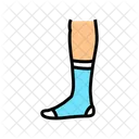 Textile sock  Icon