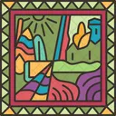 Textiles Peruvian Cloth Icon