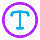 Textkreis  Symbol