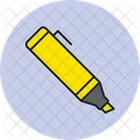 Textmarker Filz Marker Symbol