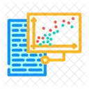 Texto Analisis Grafico Icono