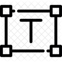 Texto Tamano Tipografia Icono