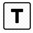 Texto Tipo Letra Icono