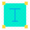 Diseno Texto Herramienta Icono