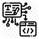 Texto ai para codificar  Icono