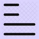 Alinear Texto Justificar Izquierda Alinear Texto Justificar Izquierda Justificar Izquierda Icon