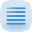 Texto Alineado Y Justificado Icon