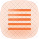 Texto Alineado Y Justificado Icon