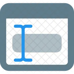 Texto en línea editado  Icono