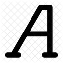 Texto Formato Herramienta Icono