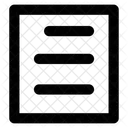 Texto  Ícone