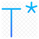 Nota De Rodape Do Texto Ícone