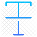 Texto Riscado Ícone