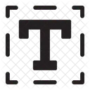 Textrahmen  Symbol