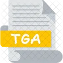 Tga、tgaファイル、tga形式 アイコン