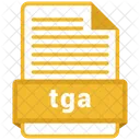 Tga File Formats Icon