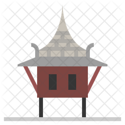 Thai House Icon