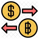 Usa Thai Currency Icon