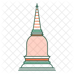 Thai pagoda  Icon
