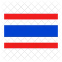 Thailand Flag Nation Icon