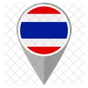 Thailand Country Location Location Icon