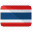 Thailand Flag Country Icon