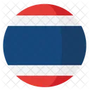 Thailand Flag Country Icon
