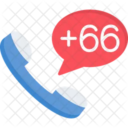 Thailand Dial Code  Icon