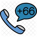 Thailand Dial Code  Icon