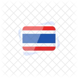 Thailand Flagge  Symbol