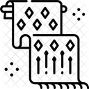 Outline Thailand Silk Icon