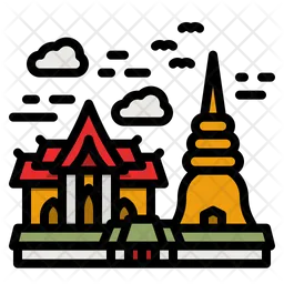 Thailand Temple  Icon