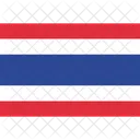 Thailande National Pays Icône