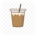 Thailandischer Eiskaffee Thailandischer Kaffee Eiskaffee Symbol