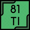 Thallium Periodic Table Chemistry Icon