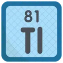 Thallium Periodic Table Chemists Icon