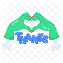 Thank sticker  Icon